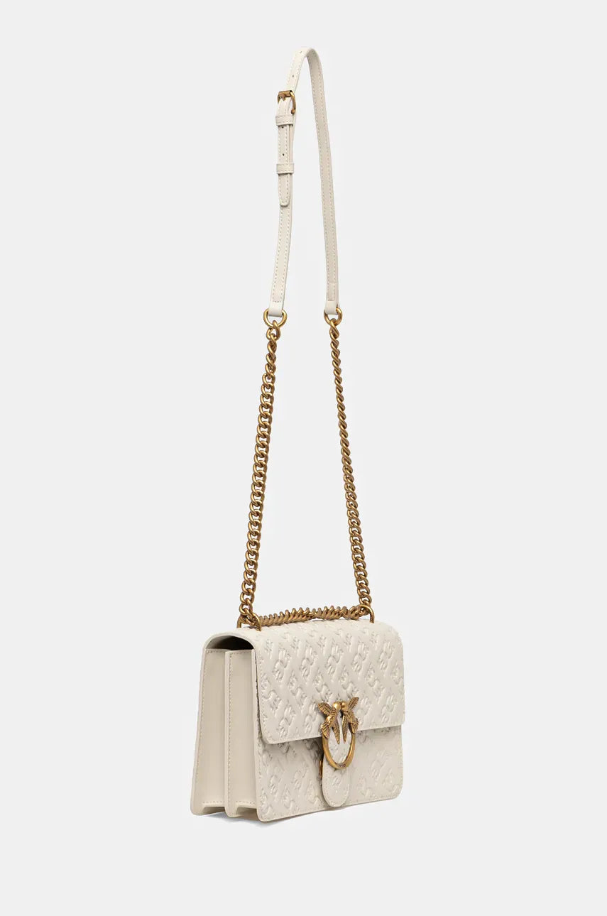 Pinko leather handbag - red